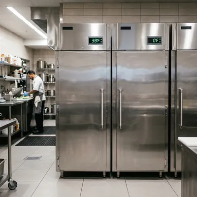 Equipamentos de refrigeração industrial em inox