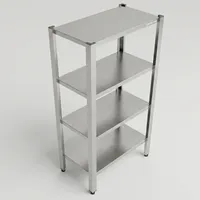 Estante com 4 Planos Lisos – 900×400mm – 300kg/plano