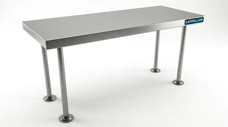 Prateleira Superior Lisa – 500mm — equipamento profissional em aço inox