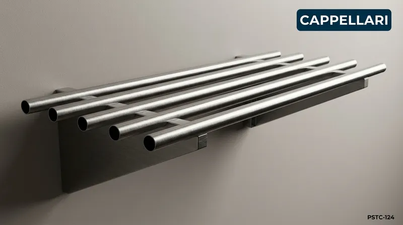 Prateleira Superior Tubular – 500mm — equipamento profissional em aço inox